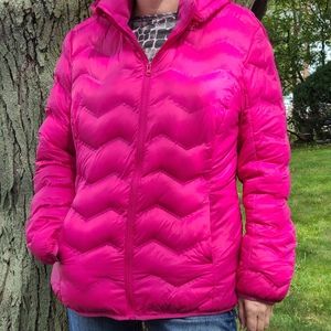 Hot Pink Zipper Jacket